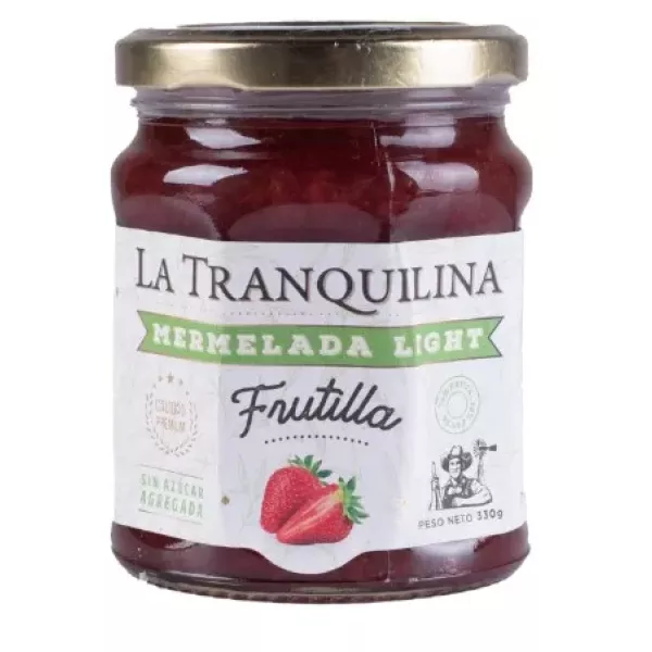 Mermelada De Frutilla Con Stevia La Tranquilina