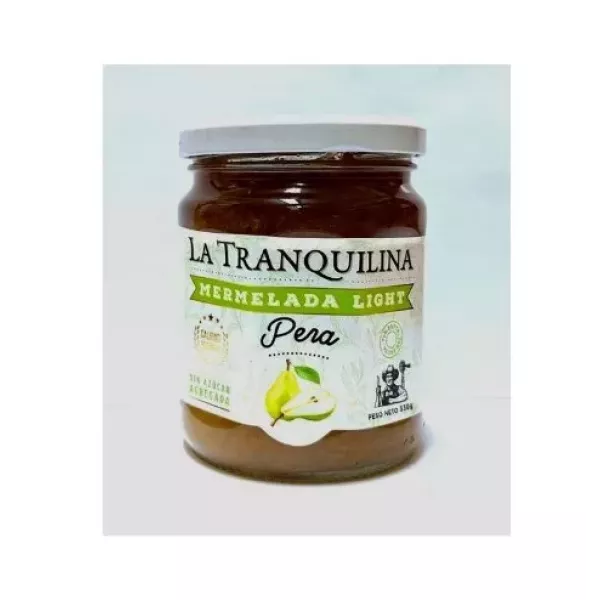 Mermelada De Pera Con Stevia La Tranquilina