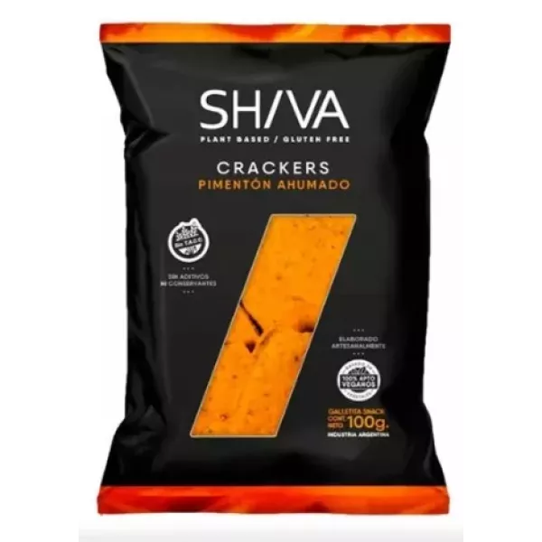 Crackers De Pimenton Ahumado Shiva