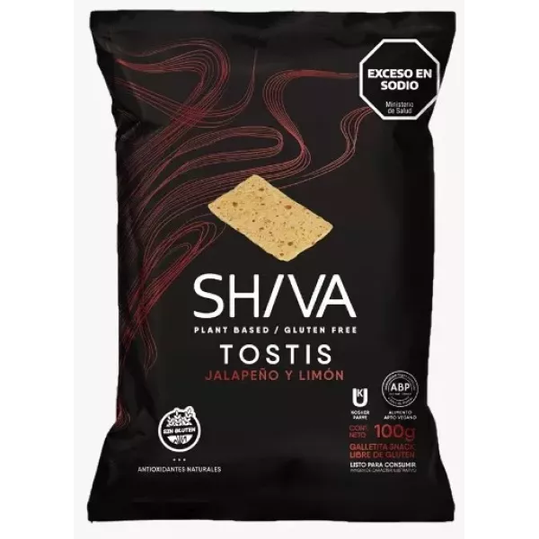 Tostis De Quinoa Jalapeño Y Limon Shiva