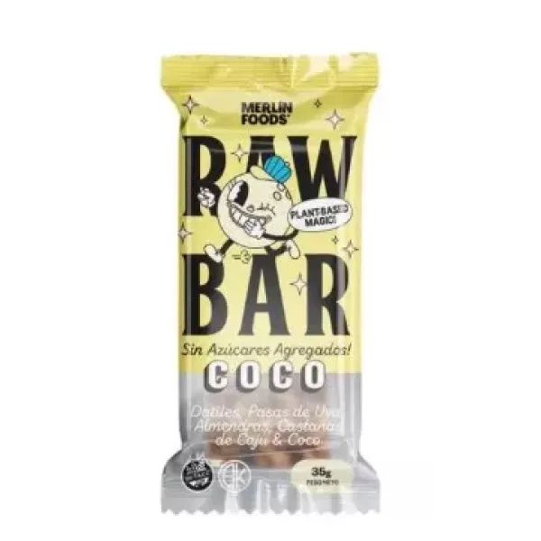 Barrita Raw De Coco Merlin Foods