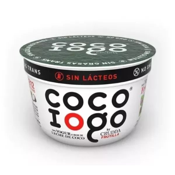Yogur Vegano De Frutilla Coco Iogo