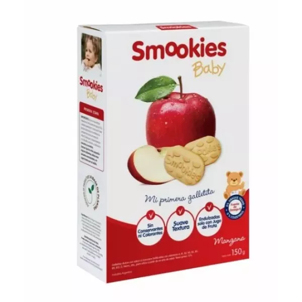 Galletitas De Manzana Aplv Smookies Baby