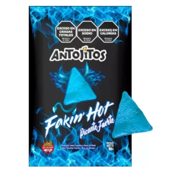 Nachos Fakin Hot Picante Fuerte Antojitos
