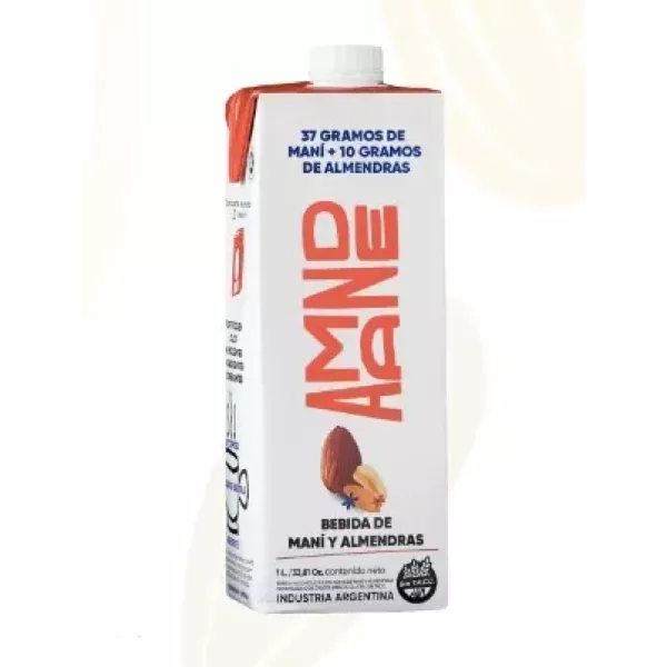 Leche De Mani Y Almendras Amande