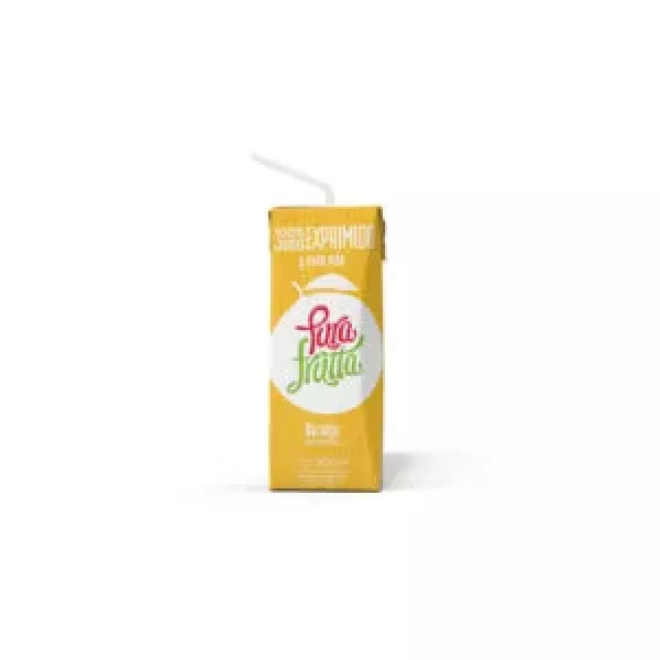 Jugo Natural Naranja X 200 Ml Pura Frutta