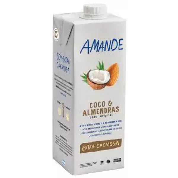 Leche De Coco Y Almendras Amande