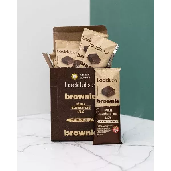 Barrita Brownie Sin Tacc Y Vegana Laddubar