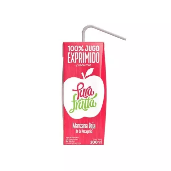 Jugo Natural Blend Manzanas X 200 Ml Pura Frutta