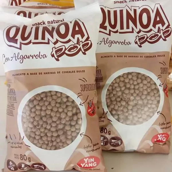 Quinoa Pop Con Algarroba Yin Yang