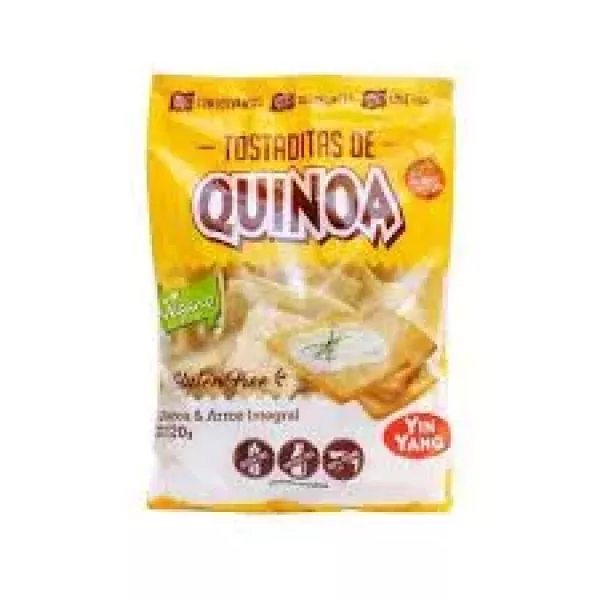 Tostaditas De Quinoa Y Arroz Integrales Yin Yang