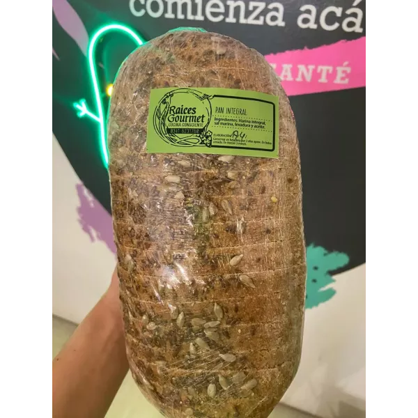 Pan Integral 100% Raices Gourmet