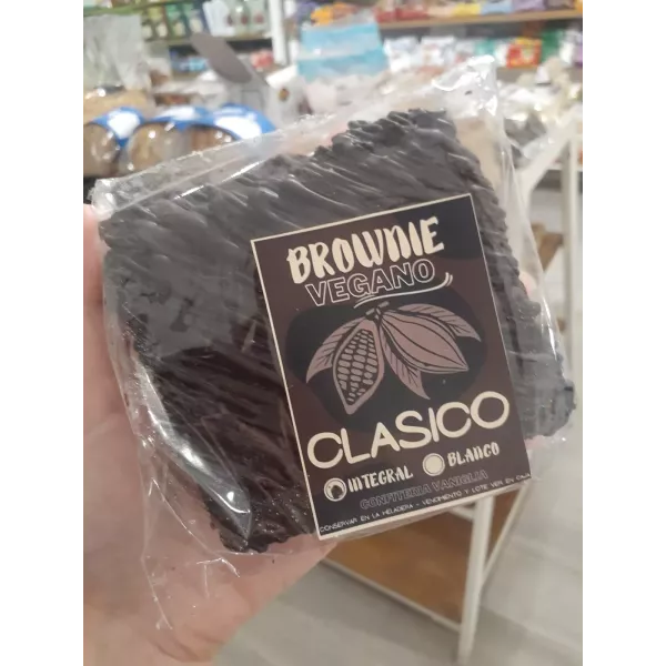 Brownie Clasico Integral Y Vegano Vaniglia