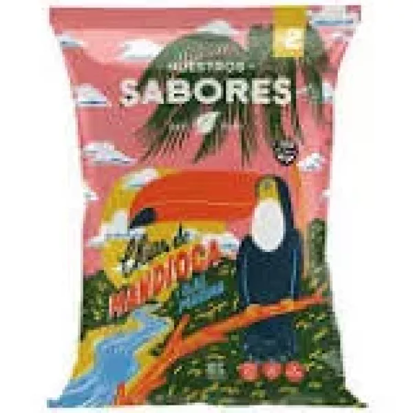 Chips De Mandioca Con Sal Marina Nuestros Sabores