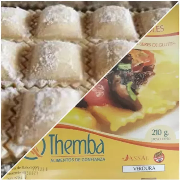 Ravioles Frescos De Ricotta Sin Tacc Themba