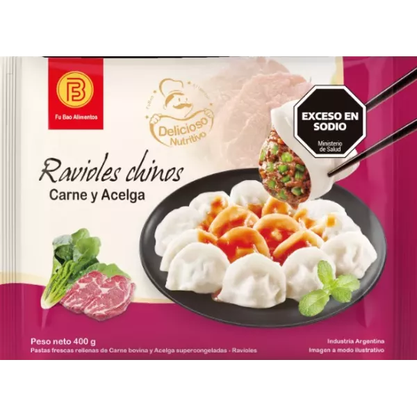 Ravioles Chinos De Carne Y Acelga Fu Bao