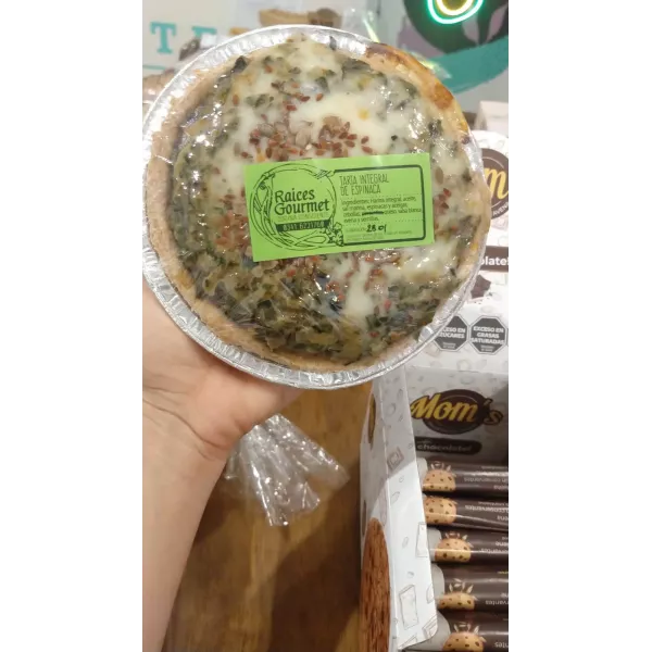 Tarta Integral De Espinaca Y Queso Raices Gourmet