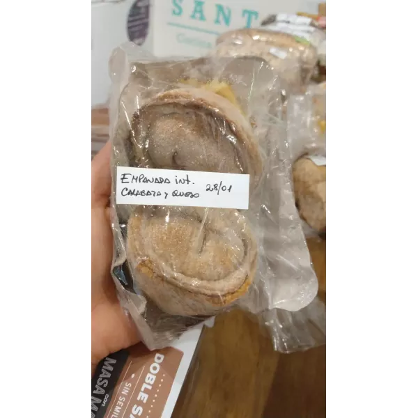 Empanadas Integrales De Calabaza Y Queso X 2 Raices Gourmet