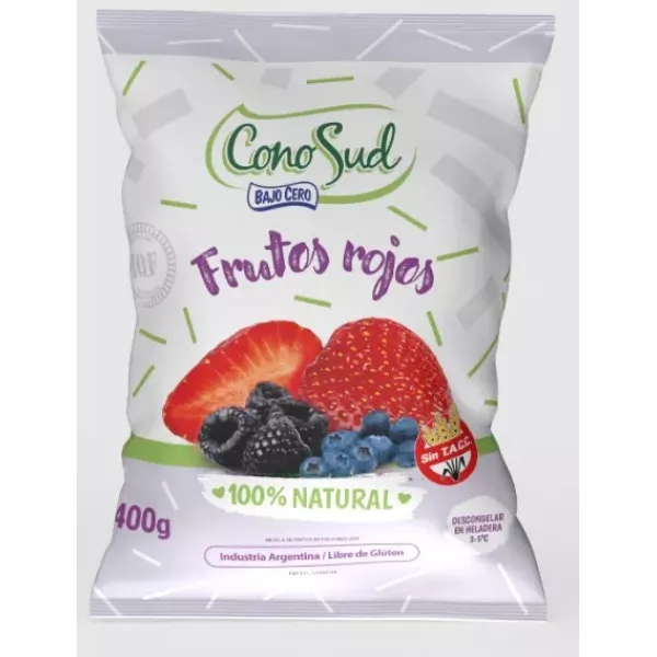 Mix Frutos Rojos Congelados Sin Tacc Conosud