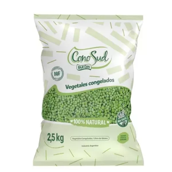 Arvejas Congeladas Iqf X 1 Kilo Conosud