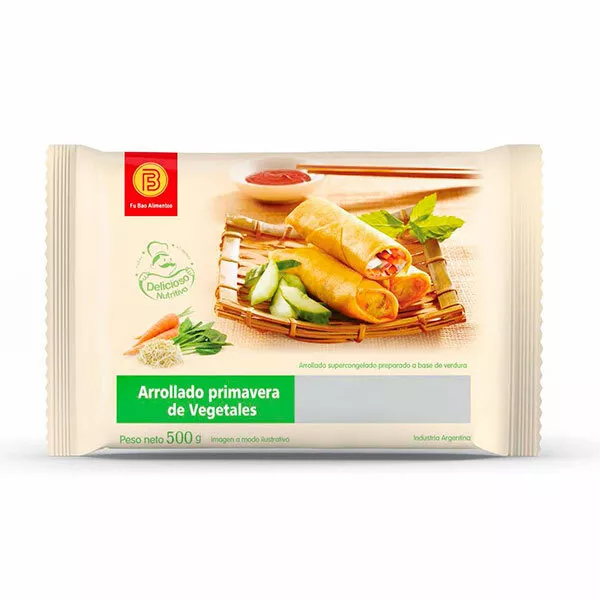 Arrolladitos Primavera De Vegetales Fu Bao