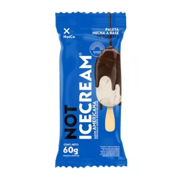 Paleta Americana Con Dulce De Leche Vegano Not Co