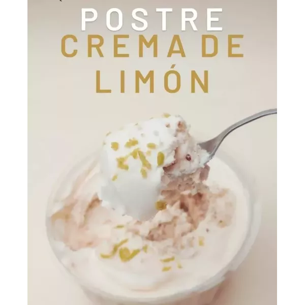 Postre Crema De Limon Keto Funes