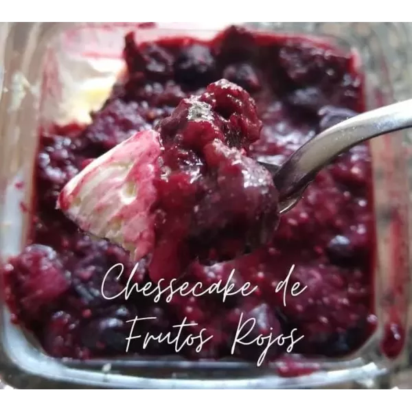 Postre Cheese Cake De Frutos Rojos Keto Funes