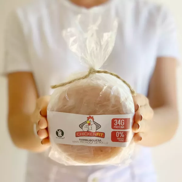 Hamburguesas De Pechuga De Pollo Chicken Fit