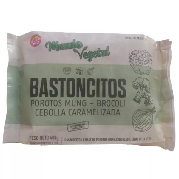Bastoncitos De Porotos Mung, Cebolla Y Brocoli Mundo Vegetal