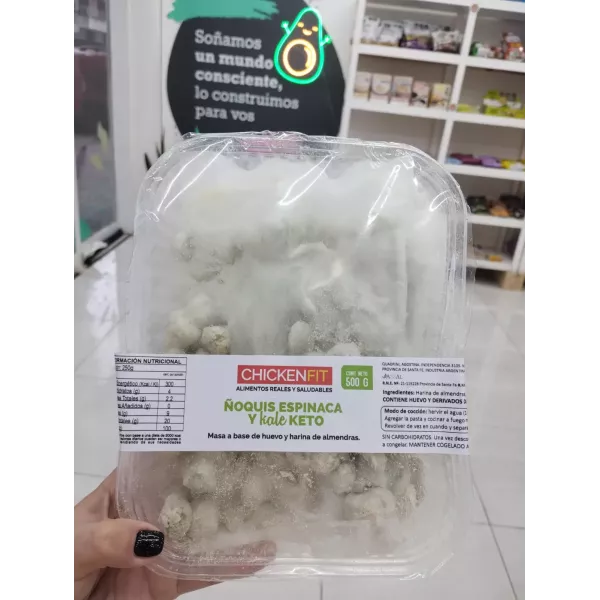 Ñoquis Clasicos Keto Chicken Fit