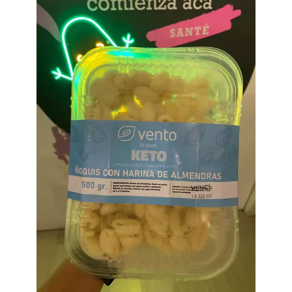 Ñoquis Keto 500 Grs Vento Fit
