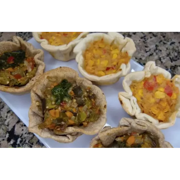 Canastitas Vegan Integrales De Humita X 6 Unidades Kesano