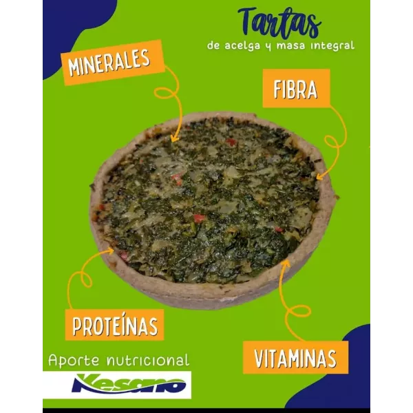 Tarta De Acelga Vegana Kesano