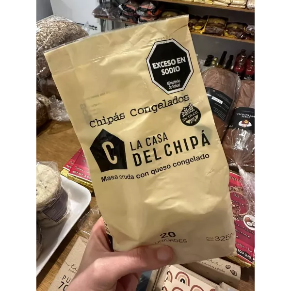 Chipá Congelado X 325 Grs La Casa Del Chipa