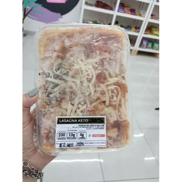 Lasagna Keto De Pollo Y Espinaca Con Salsa Sin Tacc Chicken Fit