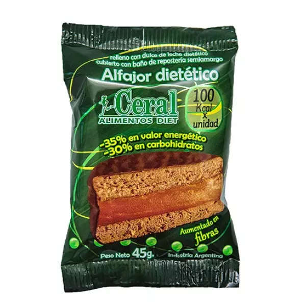 Alfajor De Chocolate Dietetico Ceral