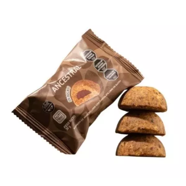 Bombon De Mani Relleno Con Chocolate Ancestral