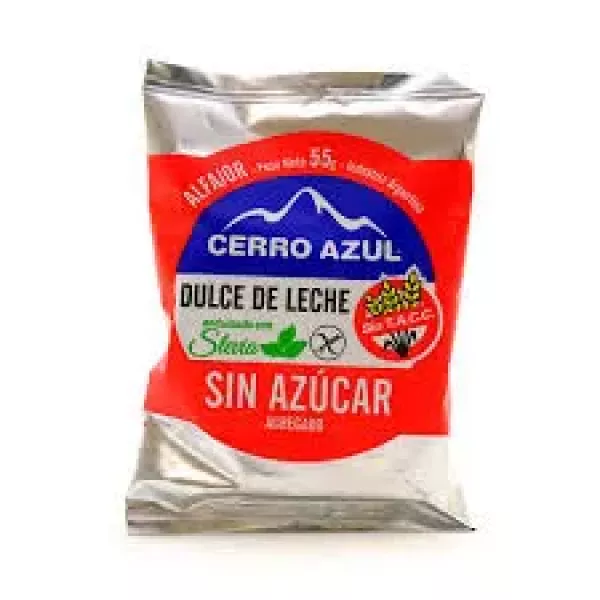 Alfajor Sin Azucar Con Dulce De Leche Cerro Azul