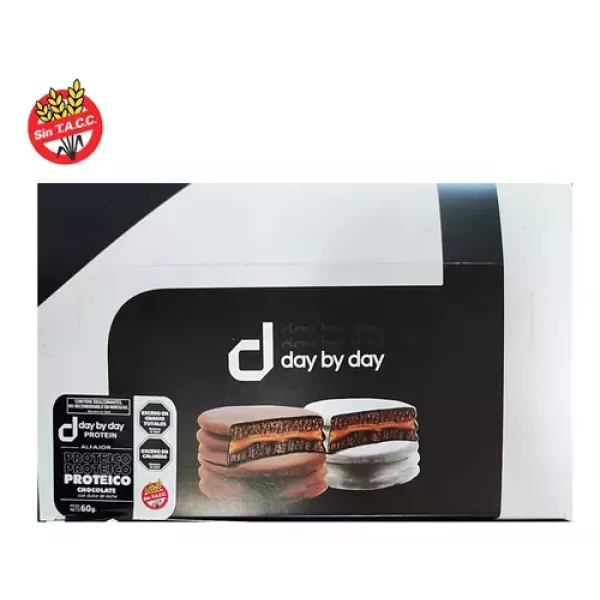 Alfajor Proteico Negro Sin Tacc Day By Day