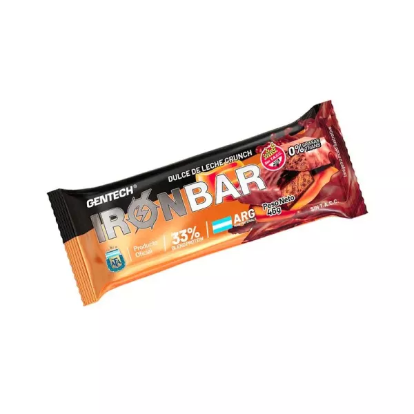 Iron Bar Proteica Dulce De Leche Gentech