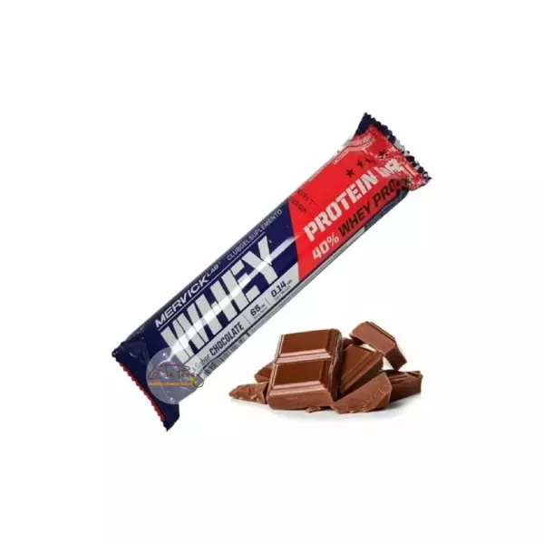 Barra Proteica Sabor Chocolate X 65 Grs Mervick