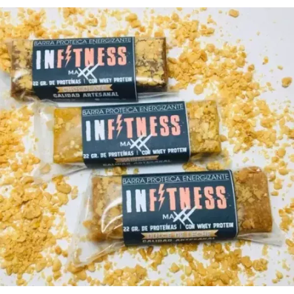 Barra Proteica De Chocolate Infitness