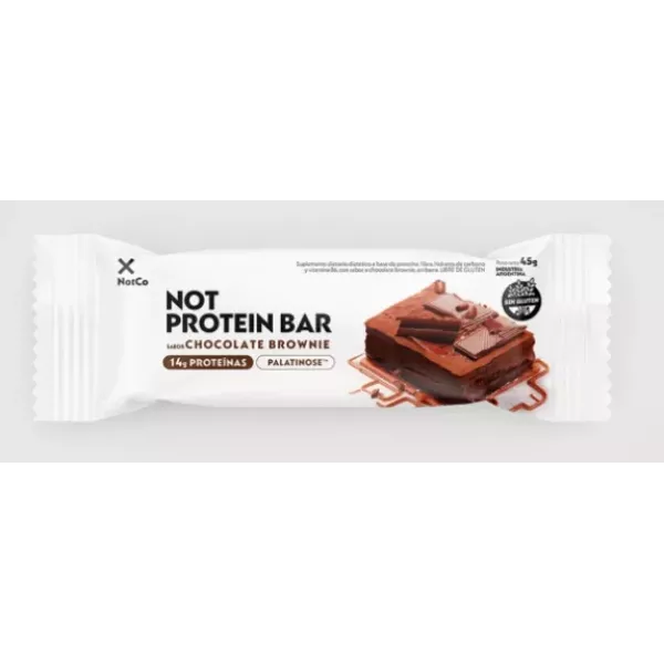 Barrita Proteica Vegana Sabor Brownie Not Protein Bar