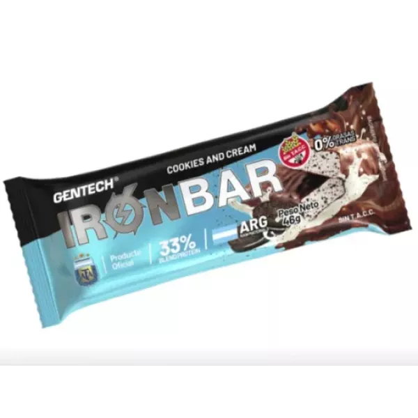 Iron Bar Proteica Cookies And Cream Gentech
