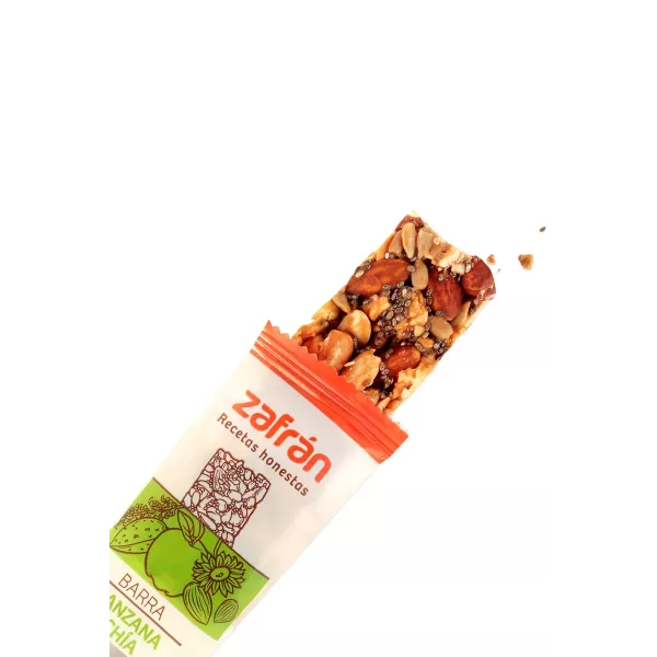 Barrita De Manzanas Y Chia Zafran