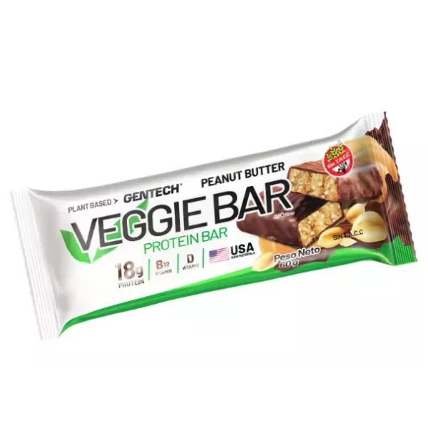 Veggie Bar Sin Tacc Peanut Butter Gentech