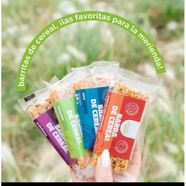 Barra De Cereal Con Cacao Y Nuez Granomax