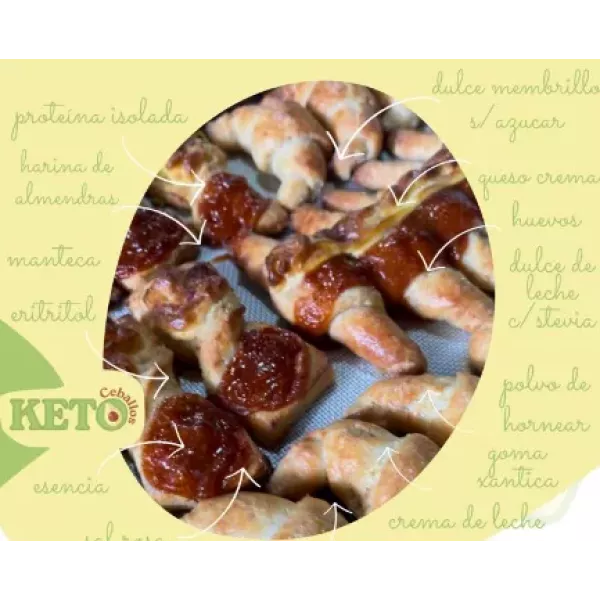 Facturas Proteicas X 3 Unidades Keto Ceballos