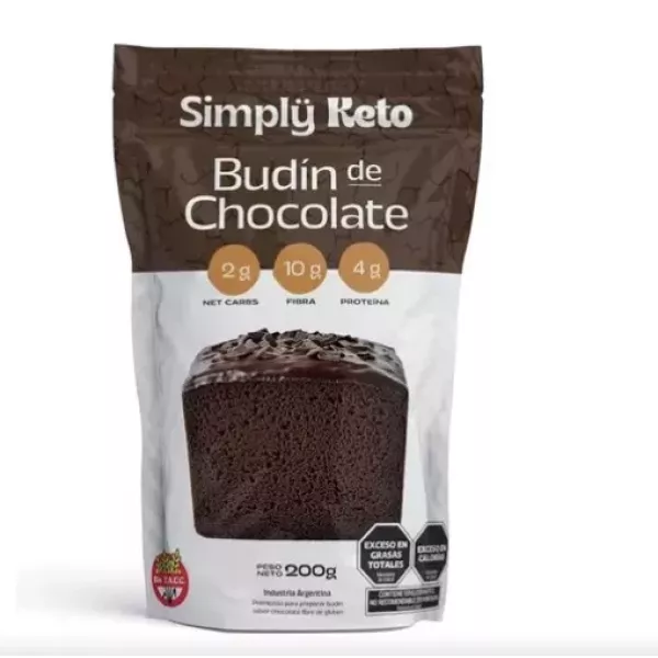 Premezcla Budin De Chocolate Simply Keto